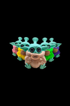 Sitting Yung Yoder Silicone Bubbler