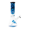 "Fabric" Designed Glass Beaker Bong