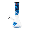"Fabric" Designed Glass Beaker Bong
