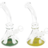 Flower of Life Mini Beaker Water Bong Flower of Life Mini Beaker Water Bong