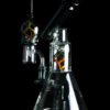 High Tech "DNA" Spinning Kinetic Water Pipe High Tech "DNA" Spinning Kinetic Water Pipe