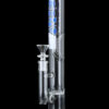 Medium 12 Inch Straight Tube with Honeycomb Perc and Black Accents Medium 12 Inch Straight Tube with Honeycomb Perc and Black Accents