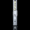 Medium 12 Inch Straight Tube with Honeycomb Perc and Black Accents Medium 12 Inch Straight Tube with Honeycomb Perc and Black Accents