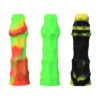 Geometric Silicone & Glass Taster Pipe