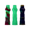 Geometric Silicone & Glass Taster Pipe