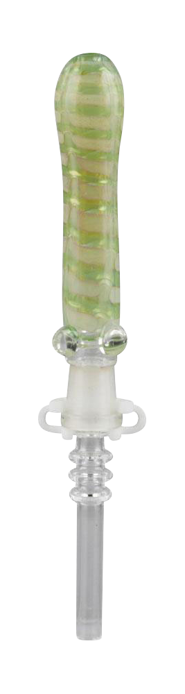 Simple Glass Nectar Dab Straw Collector with Quartz Tip Simple Glass Nectar Dab Straw Collector with Quartz Tip