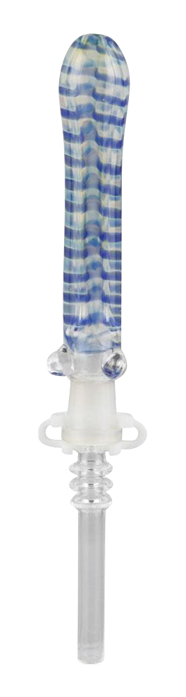Simple Glass Nectar Dab Straw Collector with Quartz Tip Simple Glass Nectar Dab Straw Collector with Quartz Tip