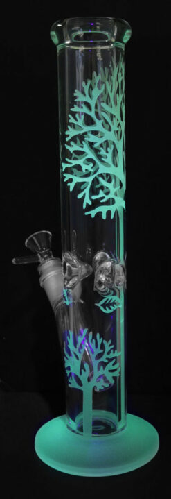 Glow in the Dark Tree Water Pipe