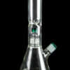 Glass Beaker Ice Bong with Drum Perc Glass Beaker Ice Bong with Drum Perc