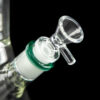 Glass Beaker Ice Bong with Drum Perc Glass Beaker Ice Bong with Drum Perc