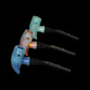 Pulsar Bubble Matrix Hammer Hand Pipe Pulsar Bubble Matrix Hammer Hand Pipe