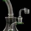 Hourglass Dab Rig with Colored Accents - Father Time Hourglass Dab Rig with Colored Accents - Father Time
