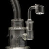 Stacked-Cake Dab Rig with Colored Accents Stacked-Cake Dab Rig with Colored Accents