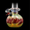 Raked Burnt Orange Fumed Beaker Bong Raked Burnt Orange Fumed Beaker Bong