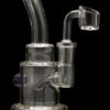 Stacked-Cake Dab Rig with Colored Accents Stacked-Cake Dab Rig with Colored Accents