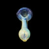LA Pipes Spiral-Head Color Changing Glass Spoon Pipe LA Pipes Spiral-Head Color Changing Glass Spoon Pipe