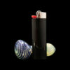 LA Pipes Spiral-Head Color Changing Glass Spoon Pipe LA Pipes Spiral-Head Color Changing Glass Spoon Pipe