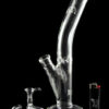 Glass Straight Tube Bong with Bowl & Banger