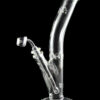 Glass Straight Tube Bong with Bowl & Banger