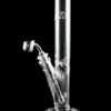 Glass Straight Tube Bong with Bowl & Banger