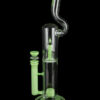 Calibear "The Pagoda" Showerhead Perc Bong with Splashguard Bent Neck Calibear "The Pagoda" Showerhead Perc Bong with Splashguard Bent Neck