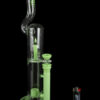 Calibear "The Pagoda" Showerhead Perc Bong with Splashguard Bent Neck Calibear "The Pagoda" Showerhead Perc Bong with Splashguard Bent Neck