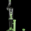 Calibear "The Pagoda" Showerhead Perc Bong with Splashguard Bent Neck Calibear "The Pagoda" Showerhead Perc Bong with Splashguard Bent Neck