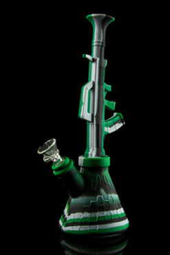 The "Machine Gun" Silicone Water Pipe