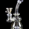 Dank Gals Mini Beaker Pipe with Colored Accents Dank Gals Mini Beaker Pipe with Colored Accents