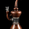 "The Genie's Lamp" Brushed Electroformed Hourglass Beaker Water Pipe "The Genie's Lamp" Brushed Electroformed Hourglass Beaker Water Pipe