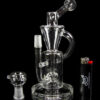 The "Honey Supply" Hourglass Recycler Bong