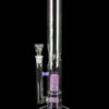 Envy Glass 17" Straight Tube with Dual Colored Pop Rocks Perc