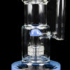 "Morpheus" Double Matrix Water Pipe with Black Accents