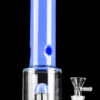 "Morpheus" Double Matrix Water Pipe with Black Accents