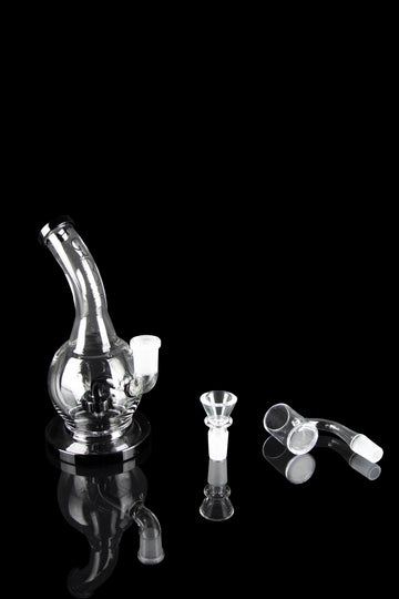 Groove Round Bubbler Water Pipe Groove Round Bubbler Water Pipe