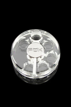 Glass PŬK Cannabis Container and Smoking Device