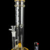 "Persephone" Unique Cube Perc Heavy Glass Bong