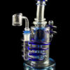 "Dabbin' Diablo" Horns Internal Recycler Dab Rig with Banger