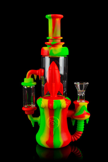 Silicone Rocket Ship Water Pipe Silicone Rocket Ship Water Pipe