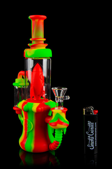 Silicone Rocket Ship Water Pipe Silicone Rocket Ship Water Pipe