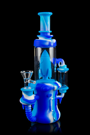 Silicone Rocket Ship Water Pipe Silicone Rocket Ship Water Pipe