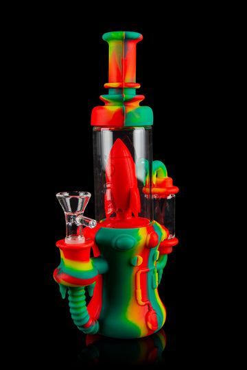 Silicone Rocket Ship Water Pipe Silicone Rocket Ship Water Pipe