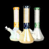 Mandala Secret Iridescent Etched Water Pipe