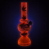 Mini Acrylic Bubble Water Pipe with Grinder Base Mini Acrylic Bubble Water Pipe with Grinder Base