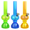 Mini Acrylic Water Pipe with Built in Grinder Base