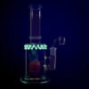 Decorative Dab Rig with UV Accents - Pineapple Perc Decorative Dab Rig with UV Accents - Pineapple Perc