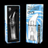 Pulsar Barb Flower/Fire Travel Glass Bubbler Attachment