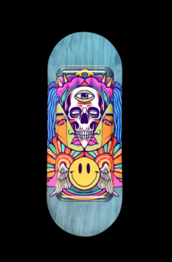 Pulsar SK8Tray Metal Rolling Tray - Trippin