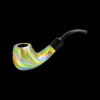 Pulsar Shire Pipes Bent Apple Rainbow Tobacco Pipe Pulsar Shire Pipes Bent Apple Rainbow Tobacco Pipe