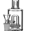 "Abe Lincoln" Double Domed Showerhead Perc Bong